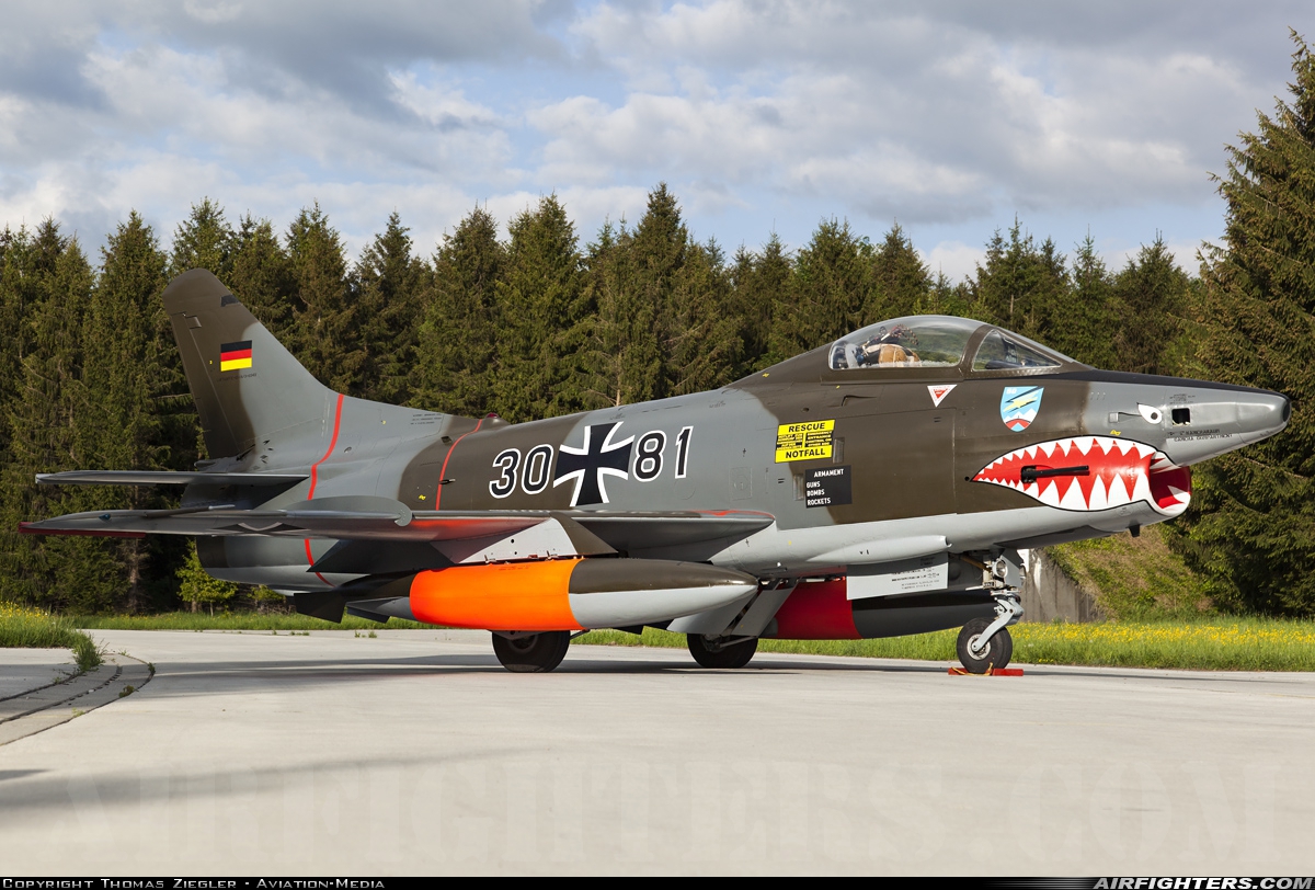 Germany - Air Force Fiat G-91R3 30+81 at Memmingen - Allgau (FMM / EDJA), Germany