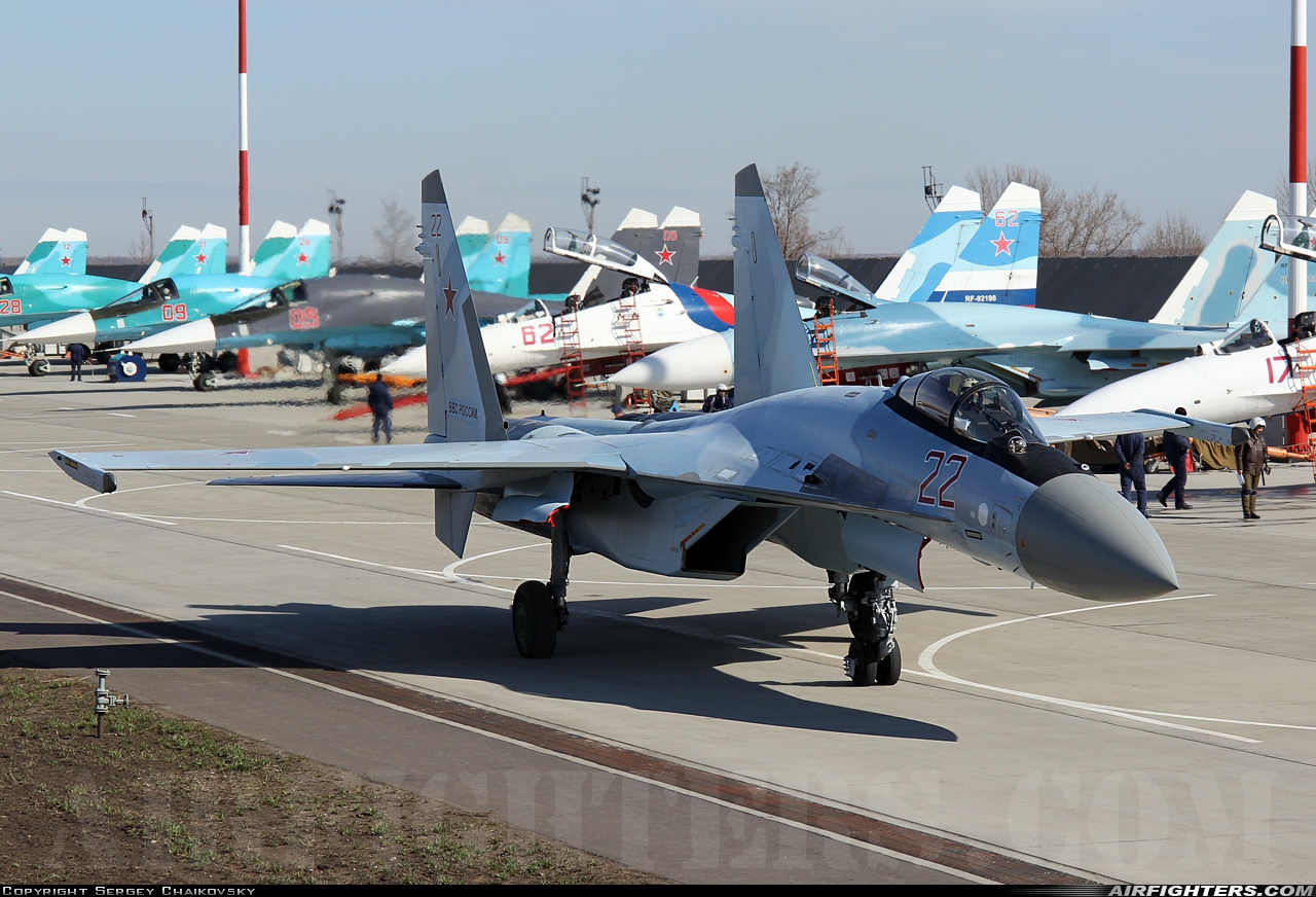 Russia - Air Force Sukhoi Su-35S  at Withheld, Russia