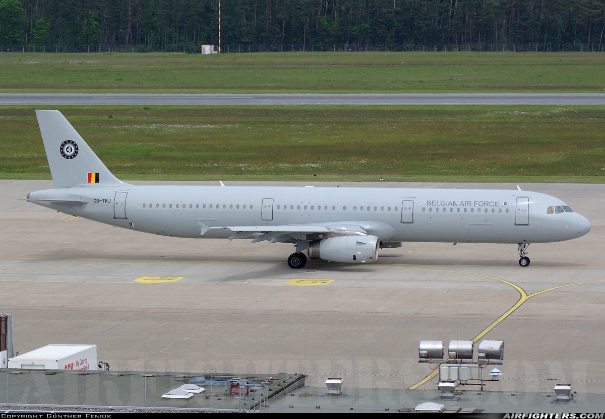 Belgium - Air Force Airbus A321-231 CS-TRJ at Nuremberg (NUE / EDDN), Germany