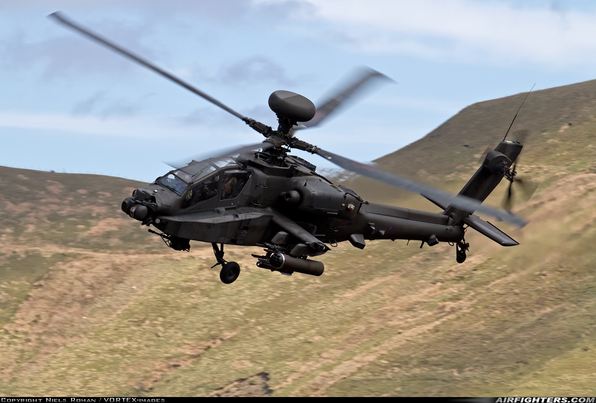UK - Army Westland Apache AH1 (WAH-64D) ZJ200 at Off-Airport - Machynlleth Loop Area, UK