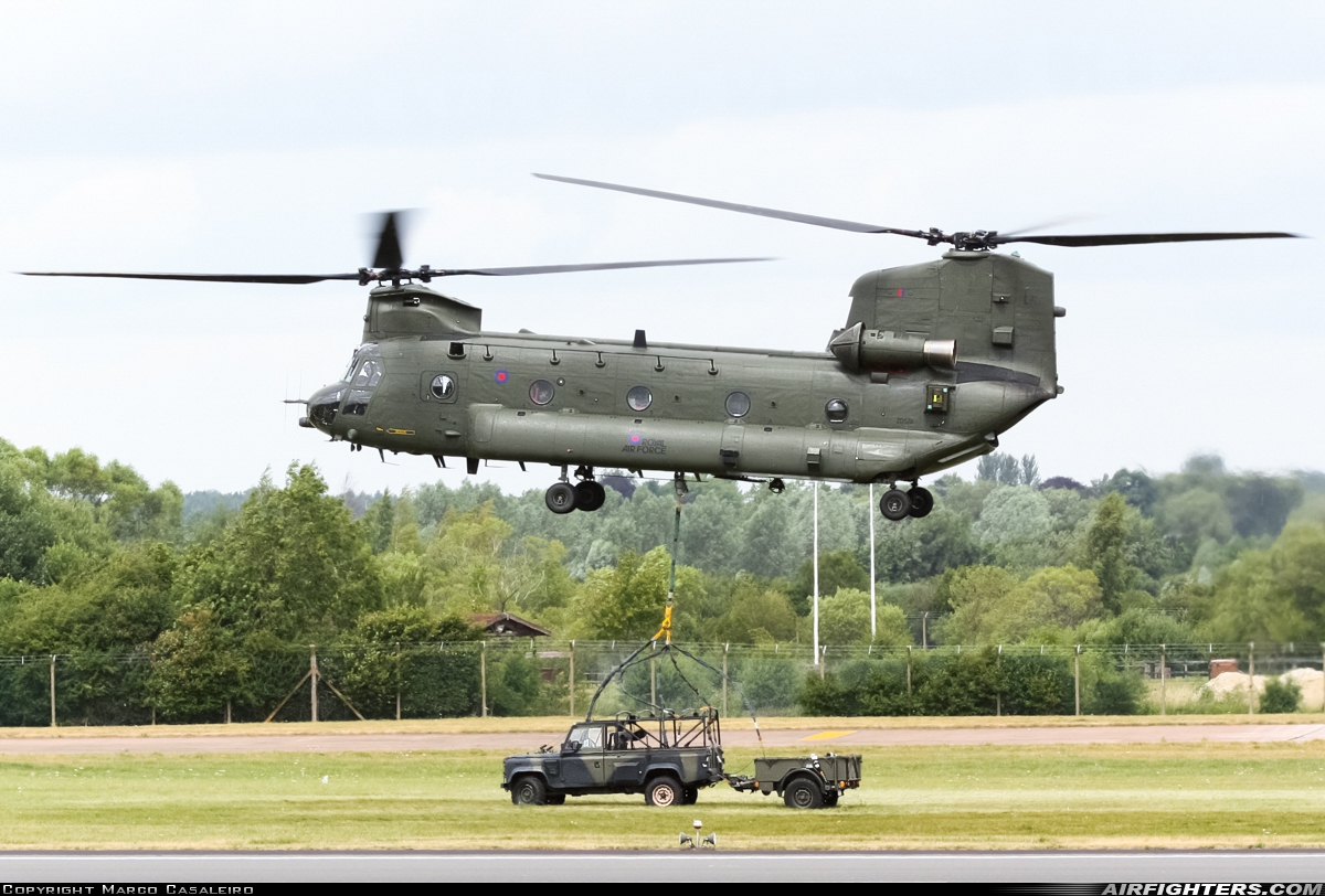 UK - Air Force Boeing Vertol Chinook HC2 (CH-47D) ZD574 at Fairford (FFD / EGVA), UK