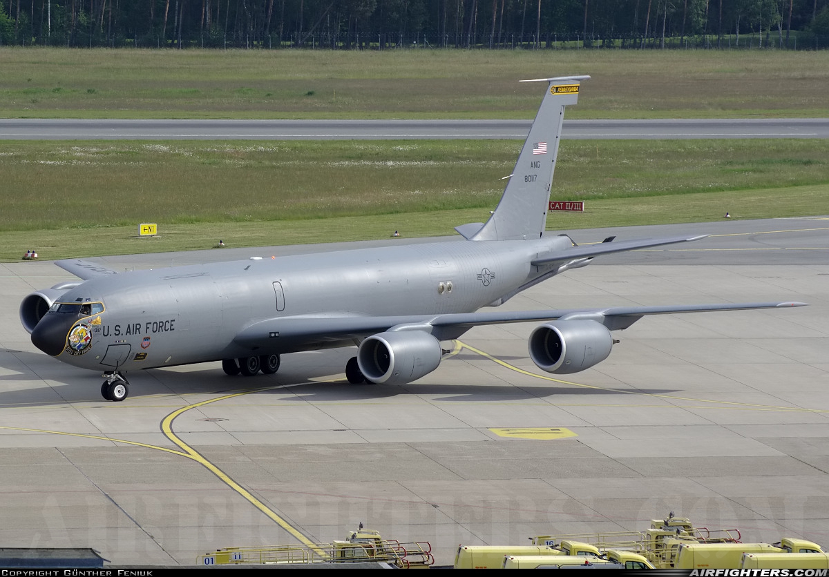 USA - Air Force Boeing KC-135T Stratotanker (717-148) 58-0117 at Nuremberg (NUE / EDDN), Germany