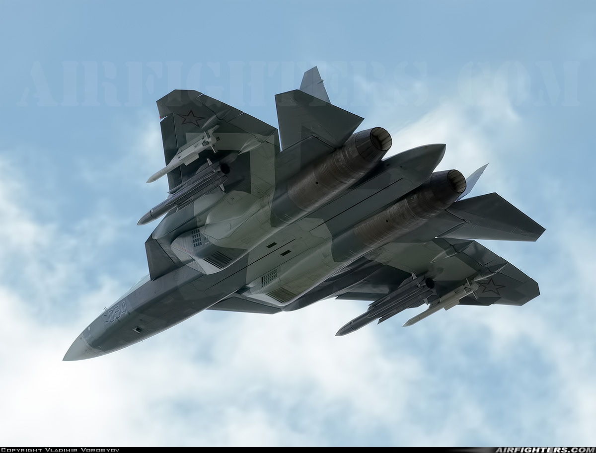 Company Owned - Sukhoi Design Bureau Sukhoi Su-57 (T-50)  at Withheld, Russia