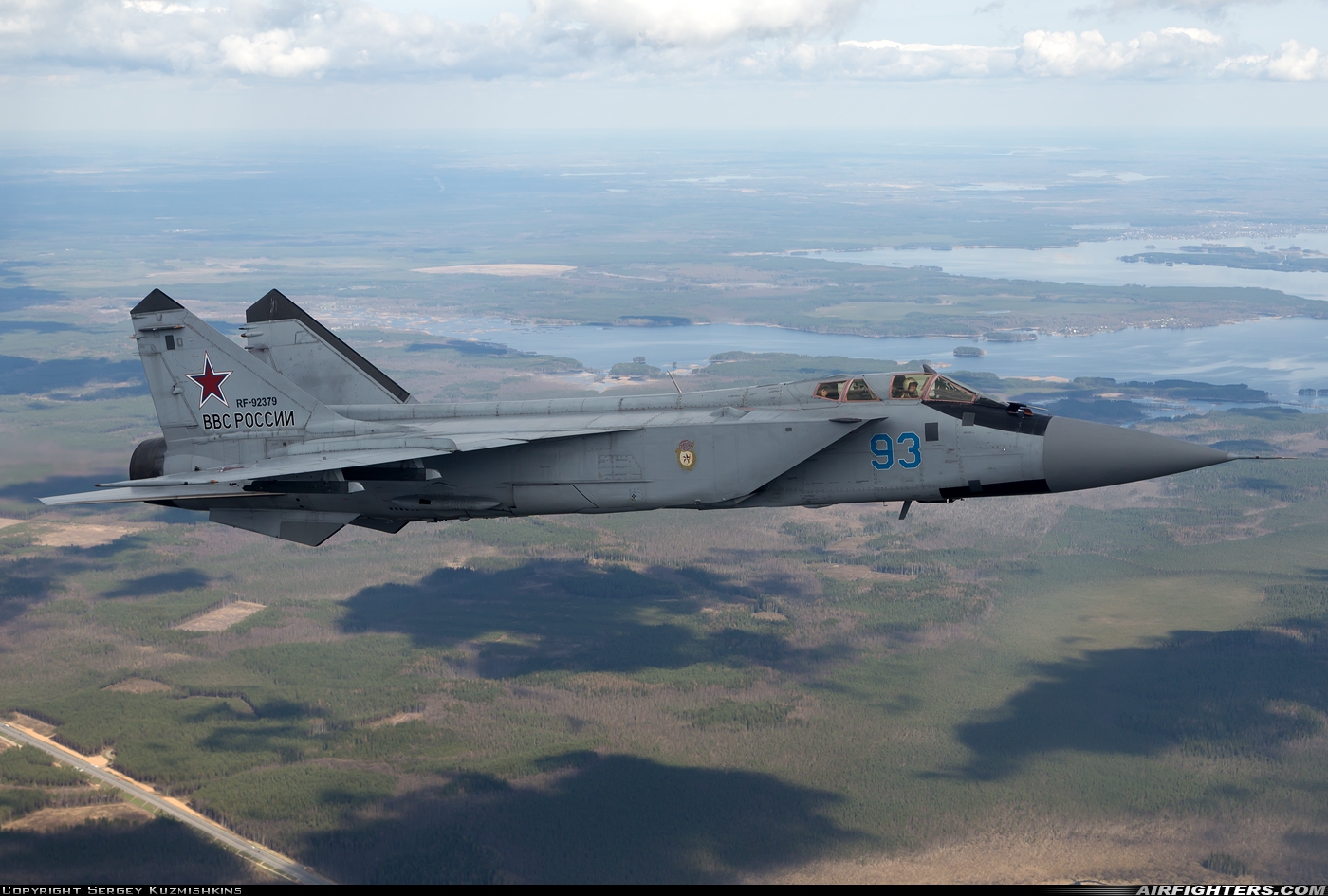 Russia - Air Force Mikoyan-Gurevich MiG-31BM RF-92379 at In Flight, Russia