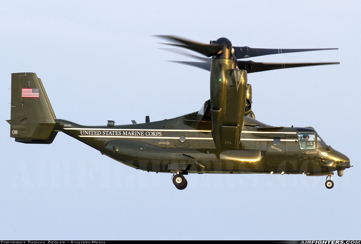 USA - Marines Bell / Boeing MV-22B Osprey 168324 at Munich (- Franz Josef Strauss) (MUC / EDDM), Germany