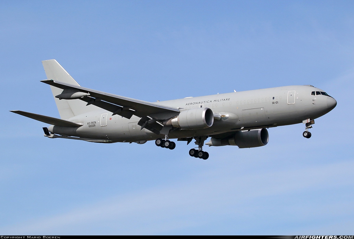 Italy - Air Force Boeing KC-767A (767-2EY/ER) MM62226 at Eindhoven (- Welschap) (EIN / EHEH), Netherlands