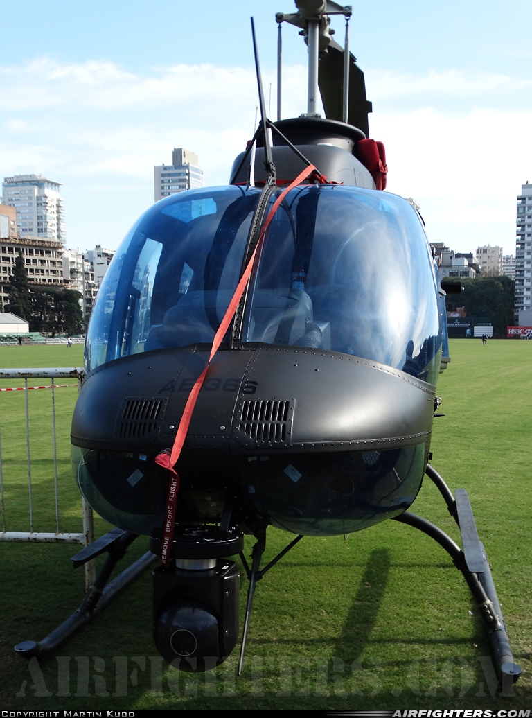 Argentina - Army Bell 206B-3 JetRanger III AE-366 at Off-Airport - Buenos Aires - Campo de Polo, Argentina