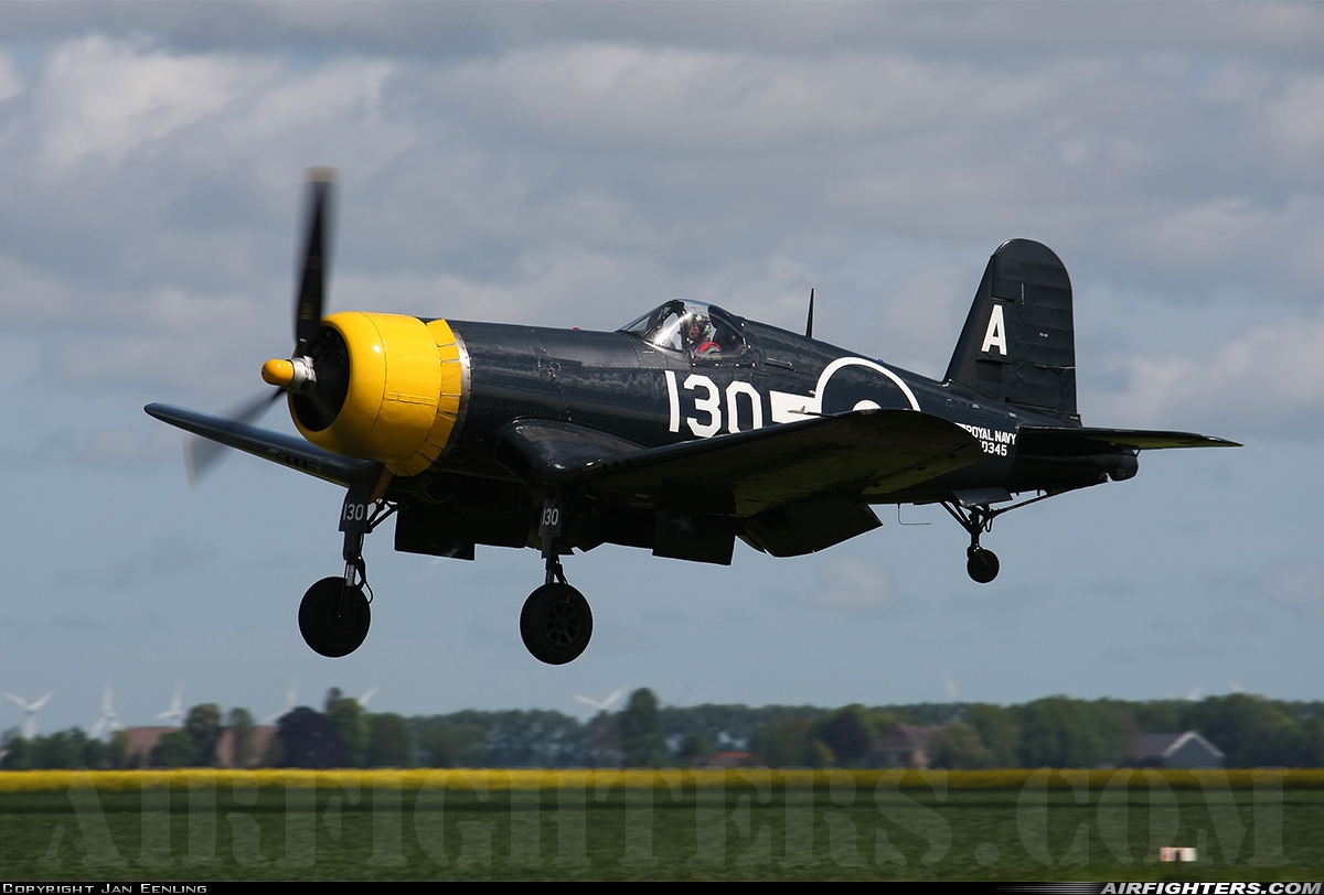 Private - The Fighter Collection Goodyear FG-1D Corsair G-FGID at Groningen - Oostwold (EHOW), Netherlands