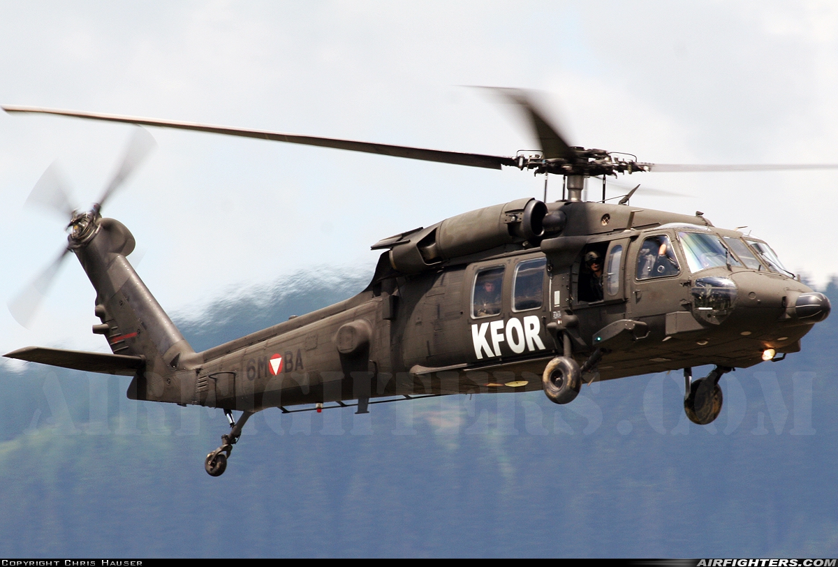 Austria - Air Force Sikorsky S-70A-42 Black Hawk 6M-BA at Zeltweg (LOXZ), Austria