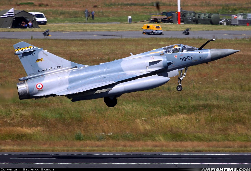 France - Air Force Dassault Mirage 2000-5F 54 at Schleswig (- Jagel) (WBG / ETNS), Germany