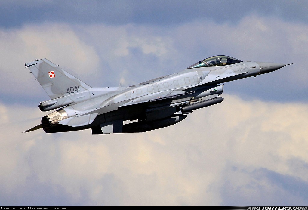 Poland - Air Force General Dynamics F-16C Fighting Falcon 4041 at Schleswig (- Jagel) (WBG / ETNS), Germany