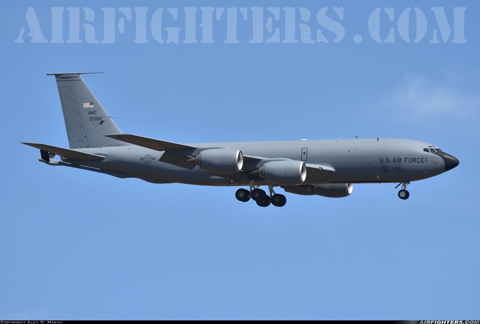 USA - Air Force Boeing KC-135R Stratotanker (717-148) 63-7999 at Athens - Eleftherios Venizelos (Spata) (ATH / LGAV), Greece