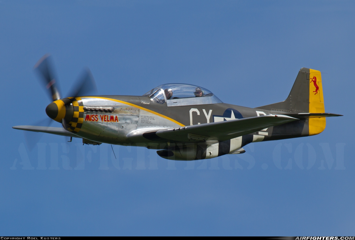 Private - The Fighter Collection North American TF-51D Mustang NX251RJ at Groningen - Oostwold (EHOW), Netherlands