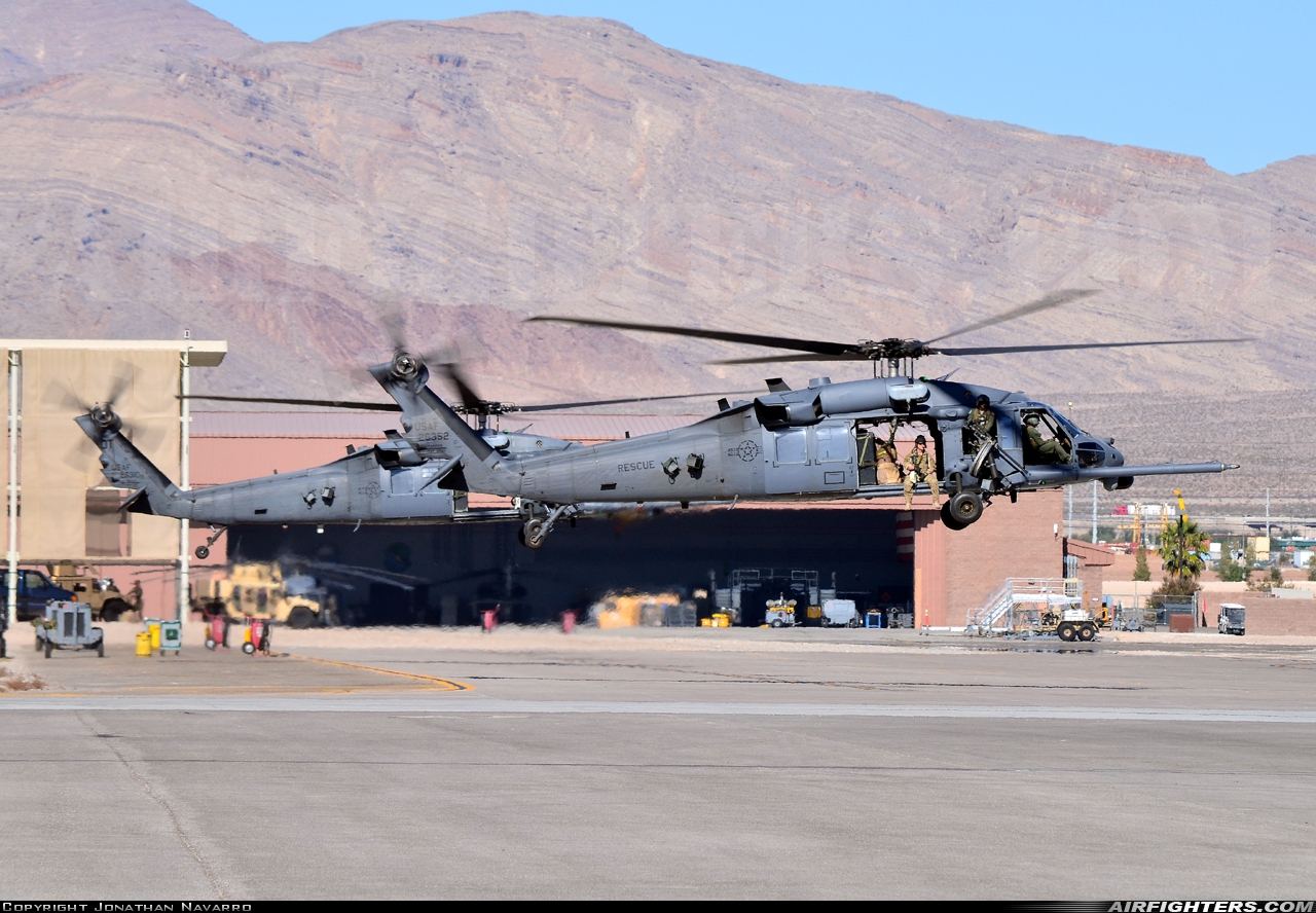 USA - Air Force Sikorsky HH-60G Pave Hawk (S-70A) 91-26352 at Las Vegas - Nellis AFB (LSV / KLSV), USA