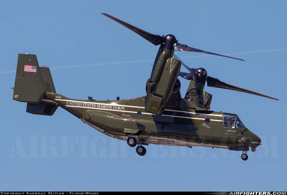 USA - Marines Bell / Boeing MV-22B Osprey 168306 at Munich (- Franz Josef Strauss) (MUC / EDDM), Germany