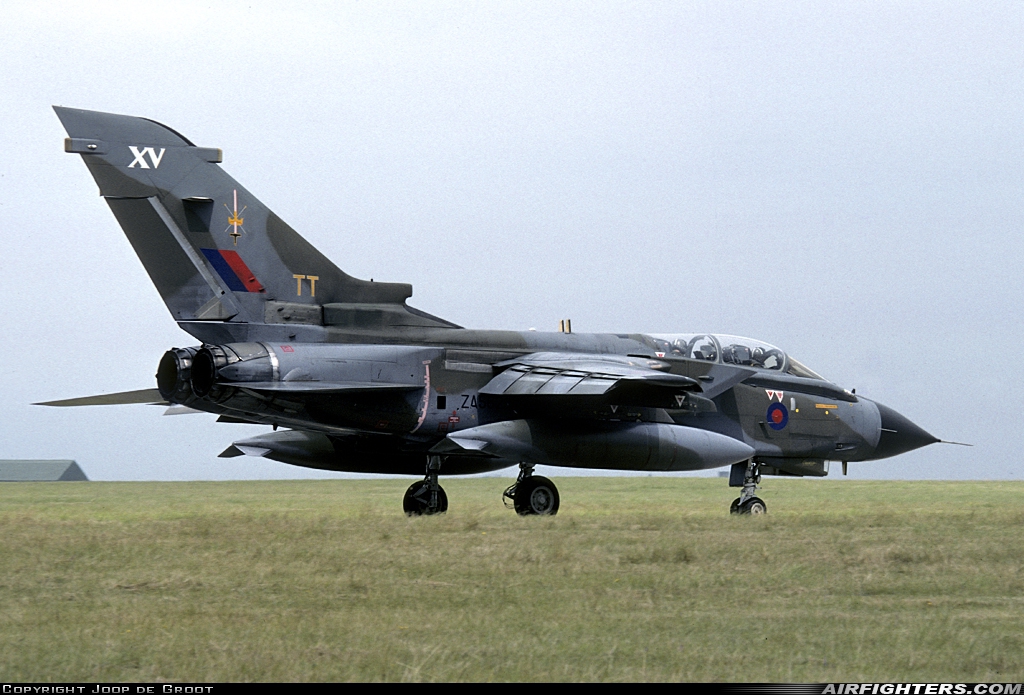 UK - Air Force Panavia Tornado GR1(T) ZA562 at Honington (BEQ / EGXH), UK