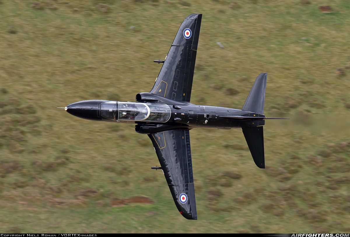 UK - Air Force British Aerospace Hawk T.1W XX256 at Off-Airport - Machynlleth Loop Area, UK