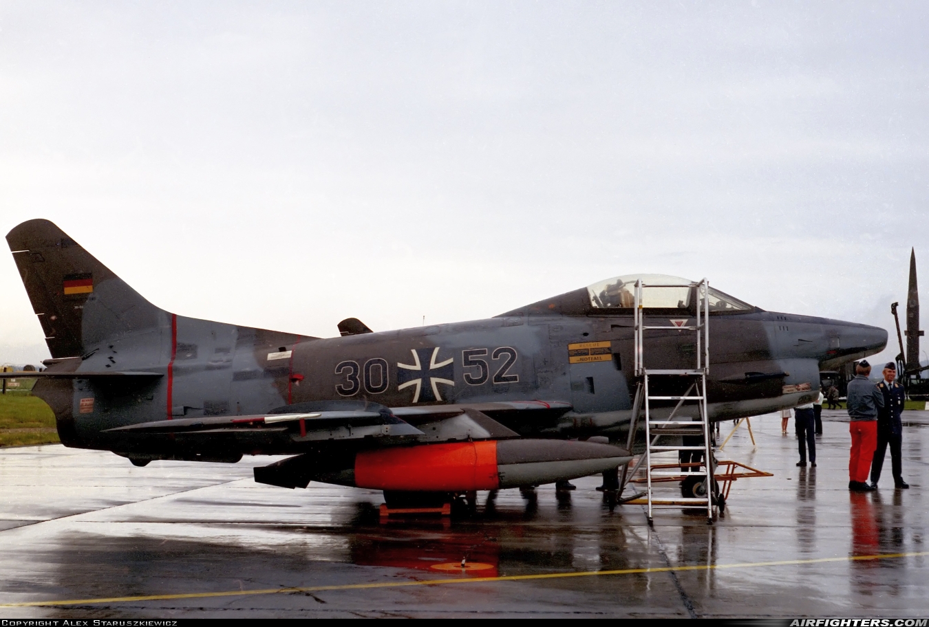 Germany - Air Force Fiat G-91R3 30+52 at Leipheim (LPH/EDSD), Germany