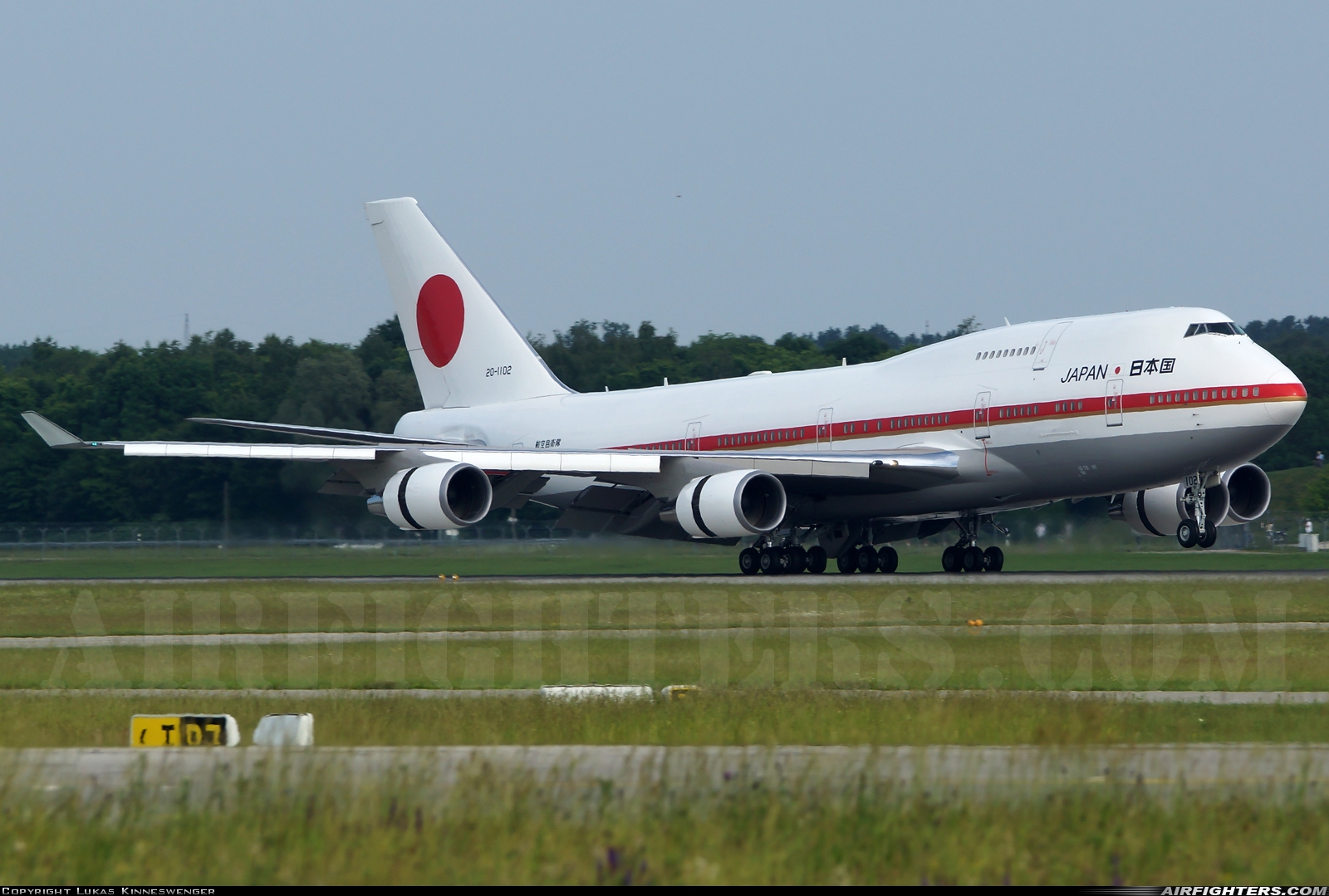 Japan - Air Force Boeing 747-47C 20-1102 at Munich (- Franz Josef Strauss) (MUC / EDDM), Germany
