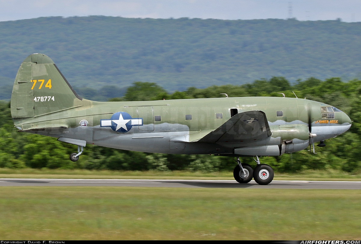 Private - Commemorative Air Force Curtiss C-46F N78774 at Reading - Regional / Carl A Spaatz Field (Municipal) (RDG / KRDG), USA