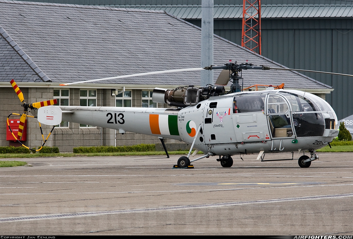 Ireland - Air Force Aerospatiale SA-316B Alouette III 213 at Casement (Baldonnel) (EIME), Ireland