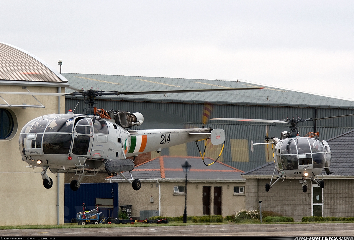 Ireland - Air Force Aerospatiale SA-316B Alouette III 214 at Casement (Baldonnel) (EIME), Ireland