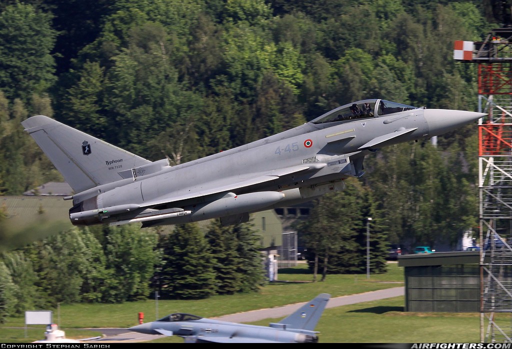 Italy - Air Force Eurofighter F-2000A Typhoon (EF-2000S) MM7320 at Rostock - Laage (RLG / ETNL), Germany