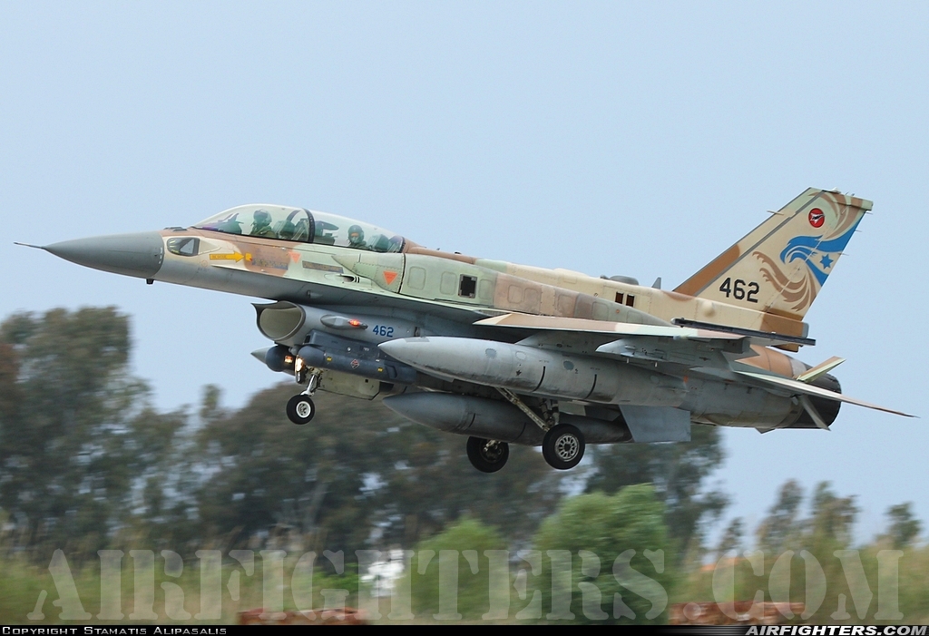 Israel - Air Force Lockheed Martin F-16I Sufa 462 at Andravida (Pyrgos -) (PYR / LGAD), Greece