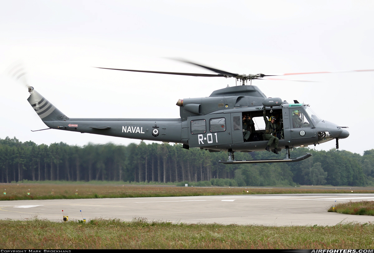 Peru - Navy Agusta-Bell AB-412SP Grifone HAL460 at Breda - Gilze-Rijen (GLZ / EHGR), Netherlands