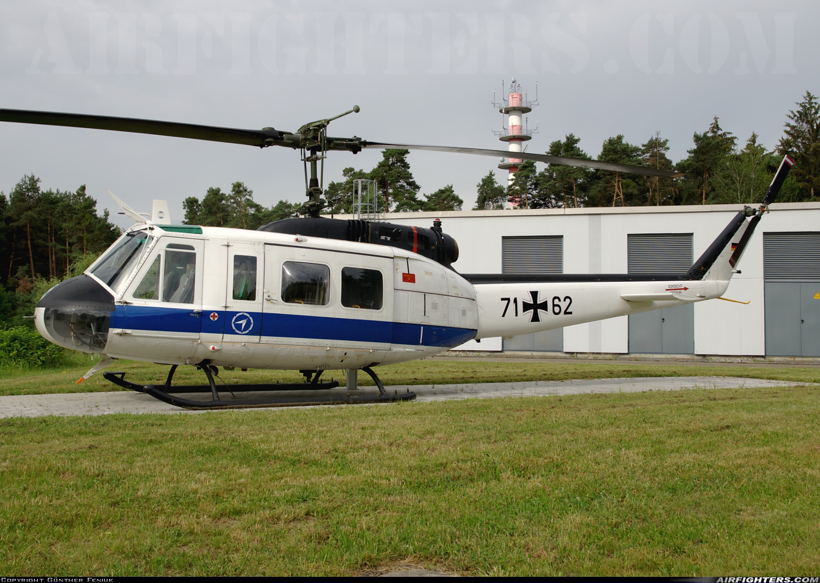 Germany - Air Force Bell UH-1D Iroquois (205) 71+62 at Ingolstadt - Manching (ETSI), Germany