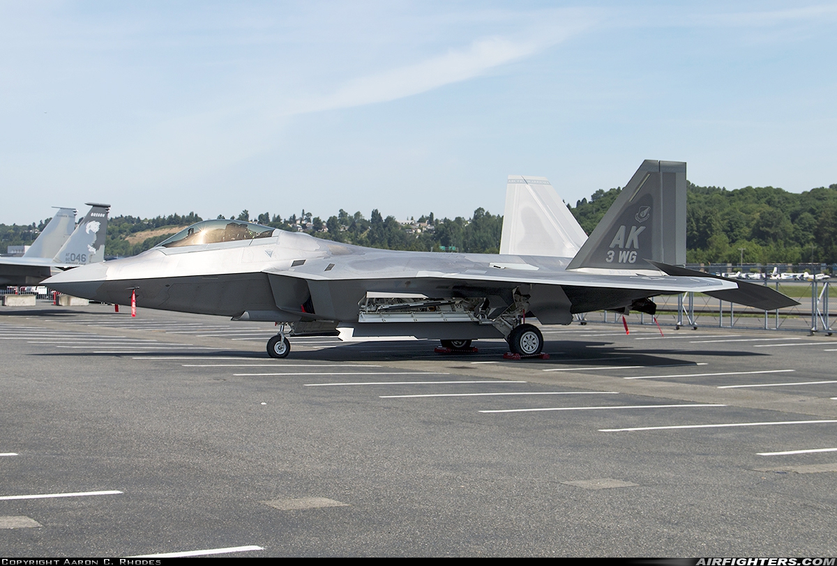 USA - Air Force Lockheed Martin F-22A Raptor 10-4193 at Seattle - Boeing Field / King County Int. (BFI / KBFI), USA