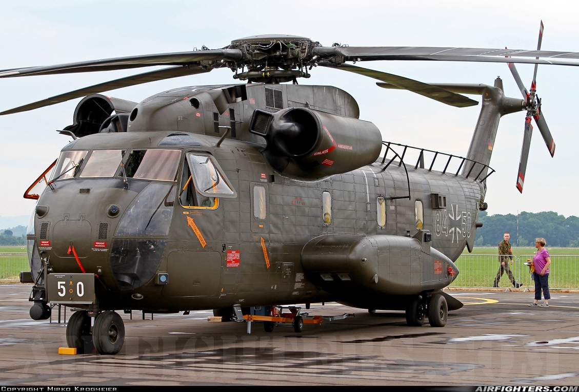 Germany - Army Sikorsky CH-53GA (S-65) 84+50 at Fritzlar (ETHF), Germany