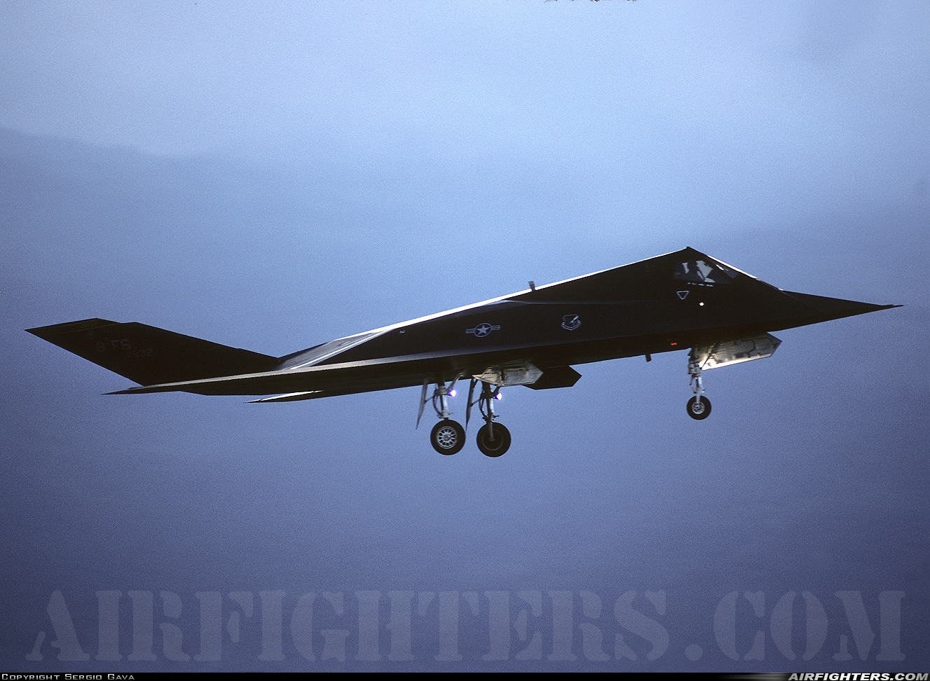 USA - Air Force Lockheed F-117A Nighthawk 85-0832 at Aviano (- Pagliano e Gori) (AVB / LIPA), Italy