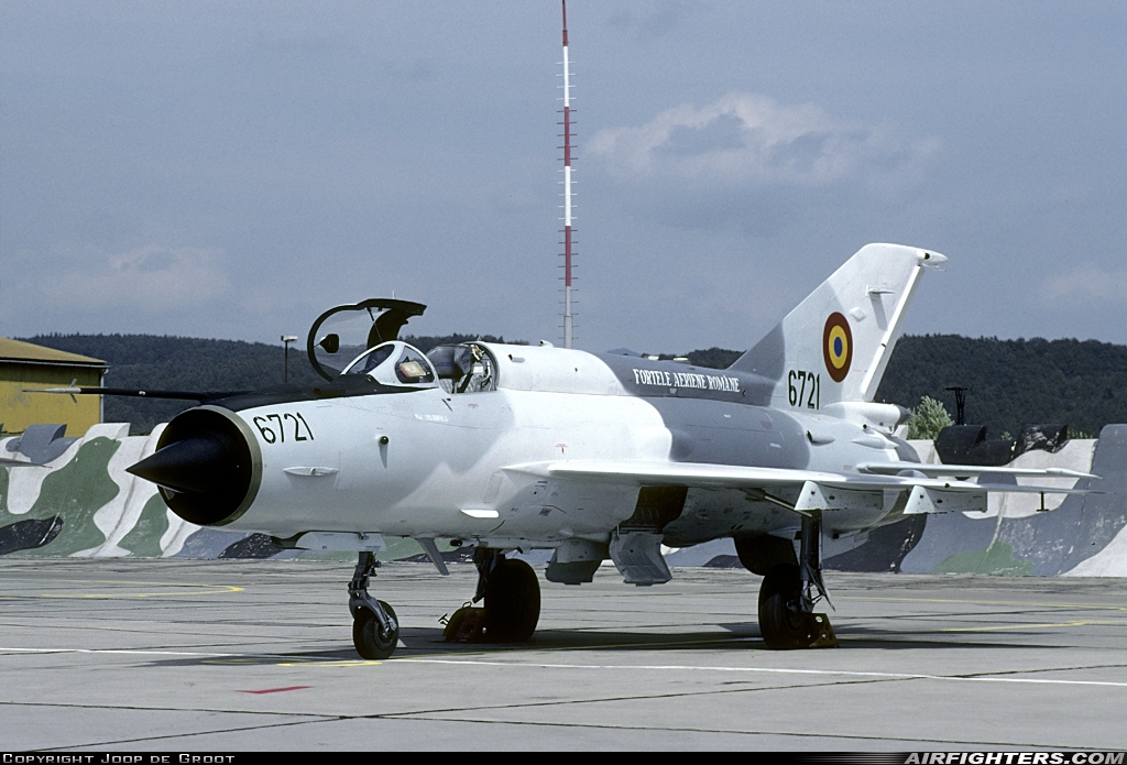 Romania - Air Force Mikoyan-Gurevich MiG-21MF-75 Lancer C 6721 at Sliac (LZSL), Slovakia