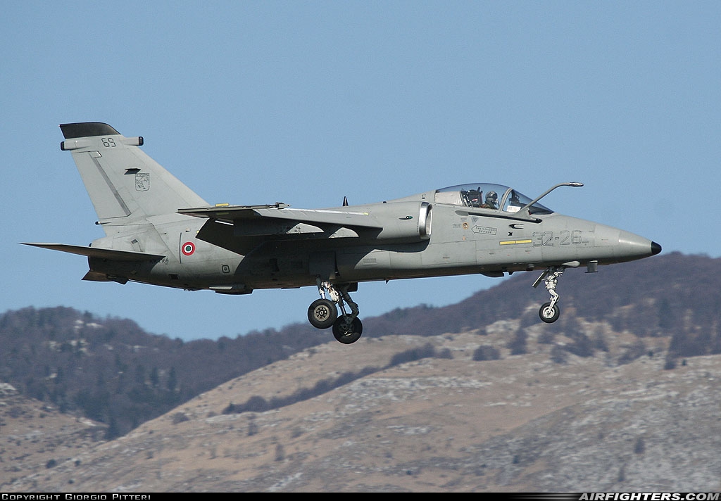 Italy - Air Force AMX International AMX  ACOL MM7169 at Aviano (- Pagliano e Gori) (AVB / LIPA), Italy