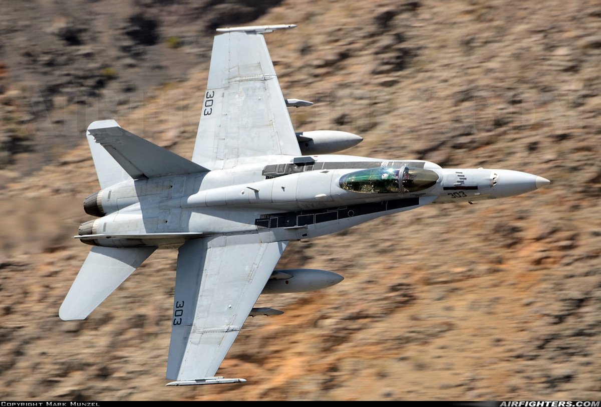 USA - Navy McDonnell Douglas F/A-18C Hornet 165225 at Off-Airport - Rainbow Canyon area, USA