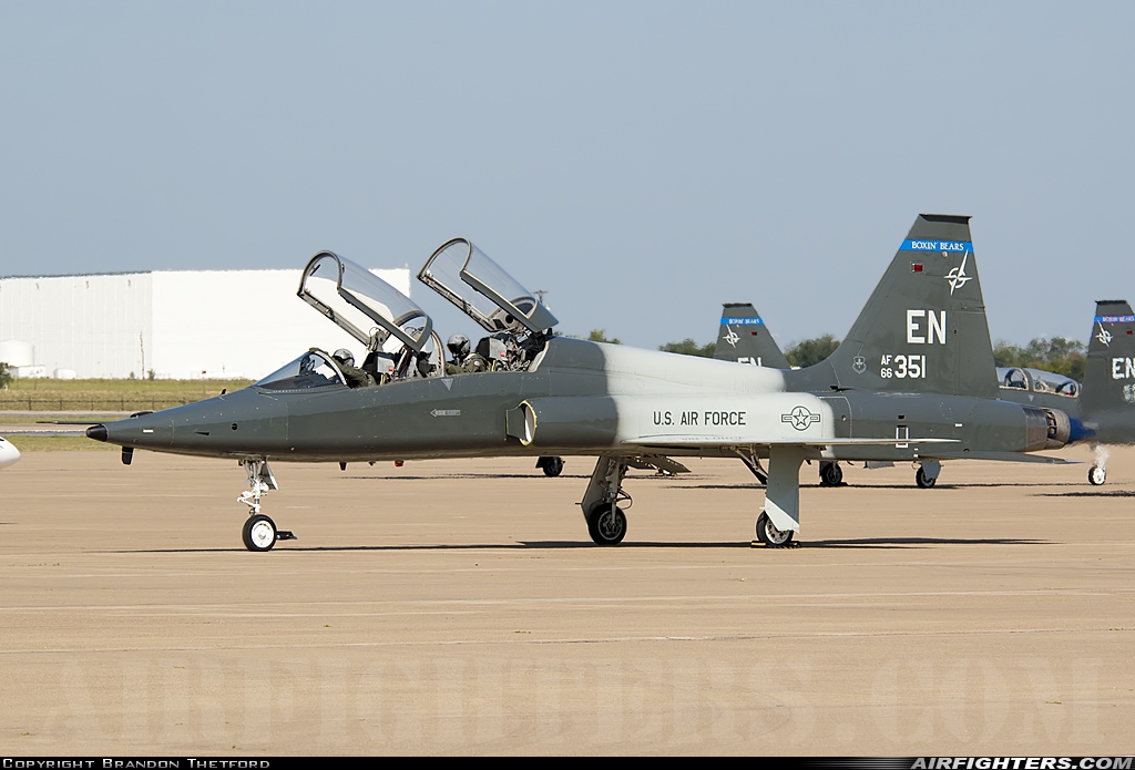 USA - Air Force Northrop T-38C Talon 66-4351 at Fort Worth - Alliance (AFW / KAFW), USA