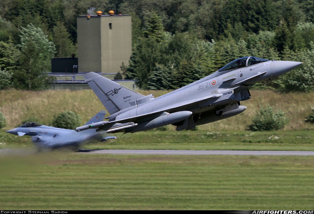 Italy - Air Force Eurofighter F-2000A Typhoon (EF-2000S) MM7292 at Rostock - Laage (RLG / ETNL), Germany