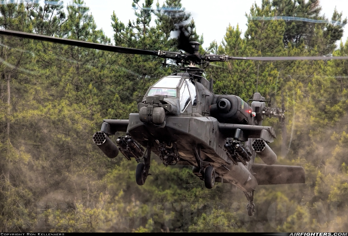 Netherlands - Air Force Boeing AH-64DN Apache Longbow Q-13 at Off-Airport - Oirschotse Heide (GLV5), Netherlands