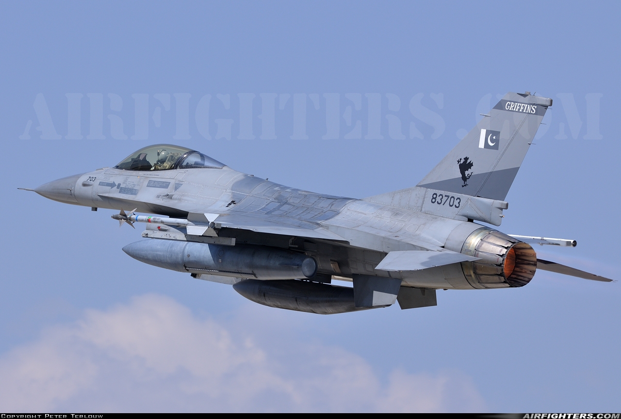 Pakistan - Air Force General Dynamics F-16A Fighting Falcon 83703 at Konya (KYA / LTAN), Türkiye