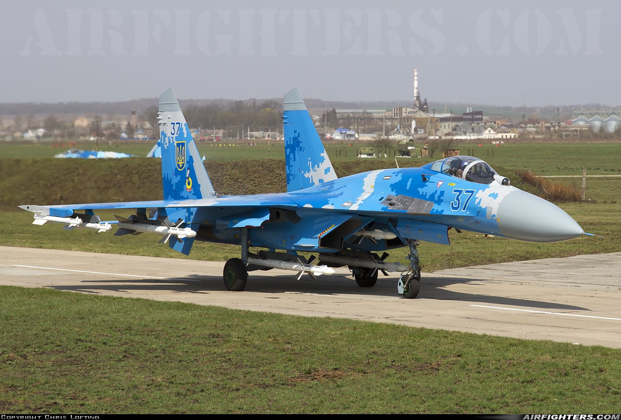 Ukraine - Air Force Sukhoi Su-27P  at Starokonstantinov (UKLS), Ukraine