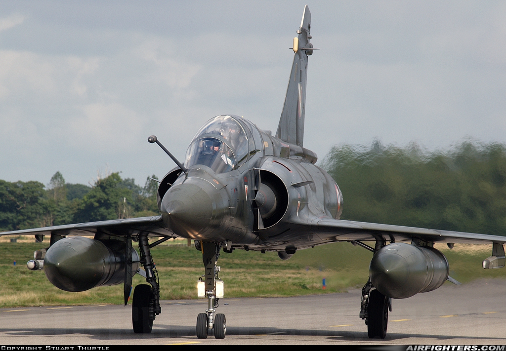 France - Air Force Dassault Mirage 2000D 677 at Coltishall (CLF / EGYC), UK