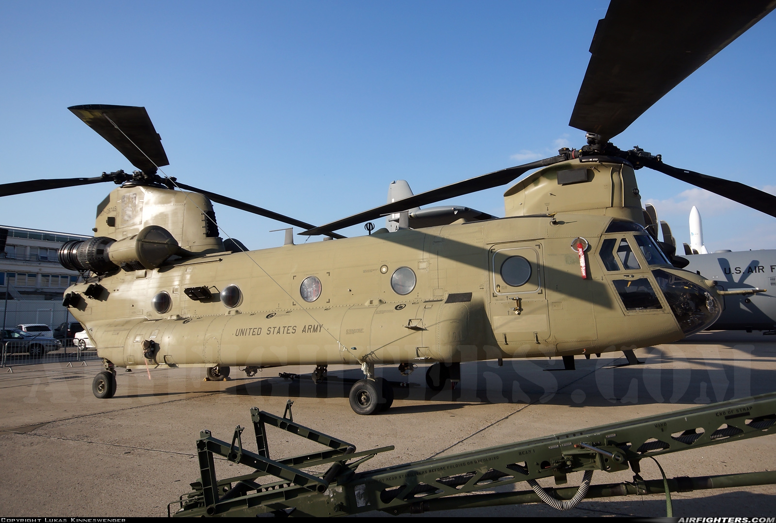 USA - Army Boeing Vertol CH-47F Chinook 07-08748 at Paris - Le Bourget (LBG / LFPB), France