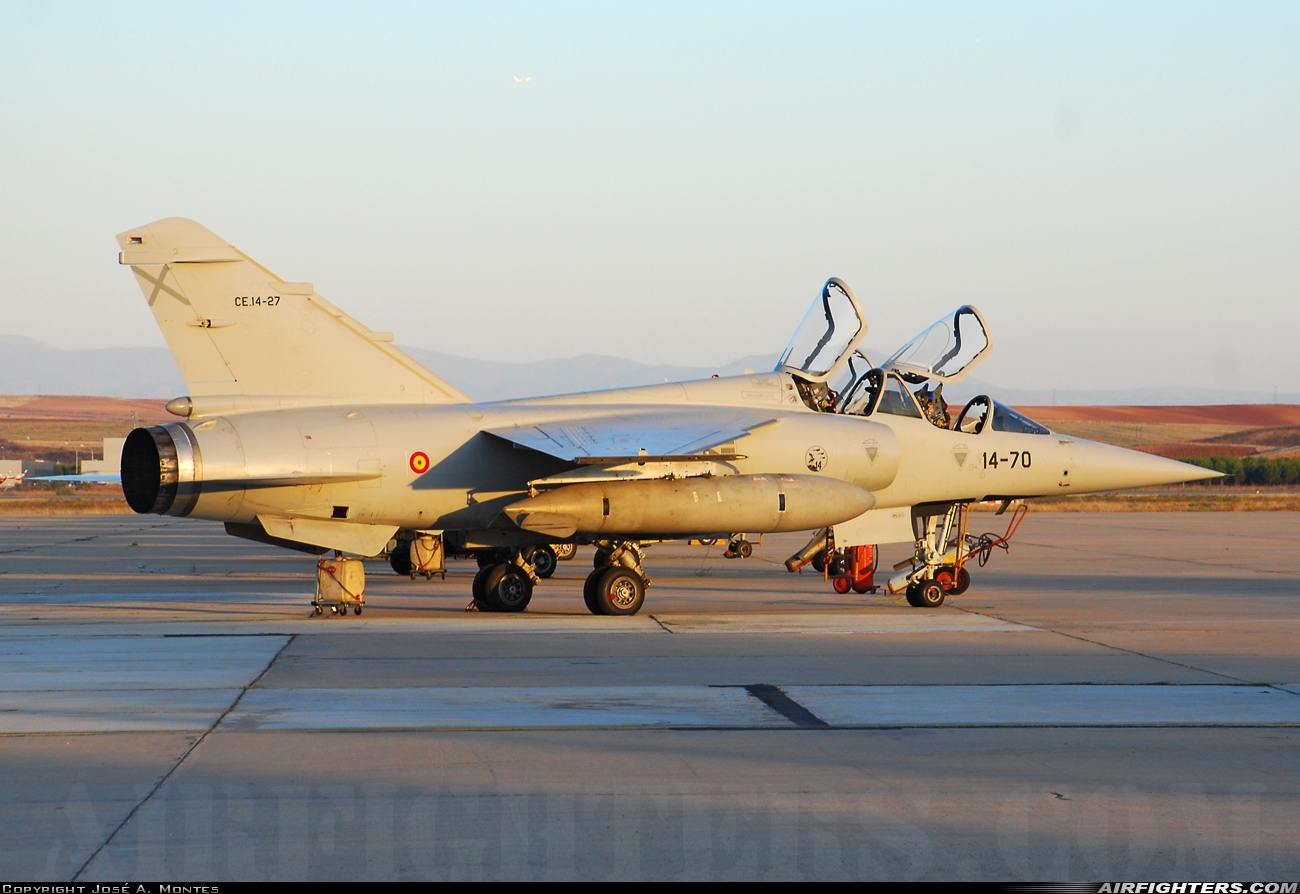 Spain - Air Force Dassault Mirage F1BE CE.14-27 at Madrid - Torrejon (TOJ / LETO), Spain