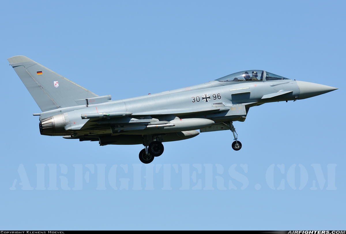 Germany - Air Force Eurofighter EF-2000 Typhoon S 30+96 at Wittmundhafen (Wittmund) (ETNT), Germany