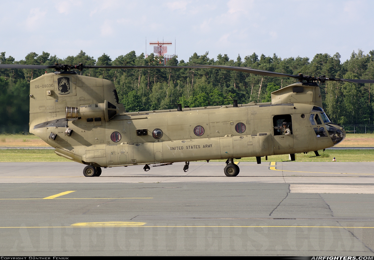 USA - Army Boeing Vertol CH-47F Chinook 06-08030 at Nuremberg (NUE / EDDN), Germany