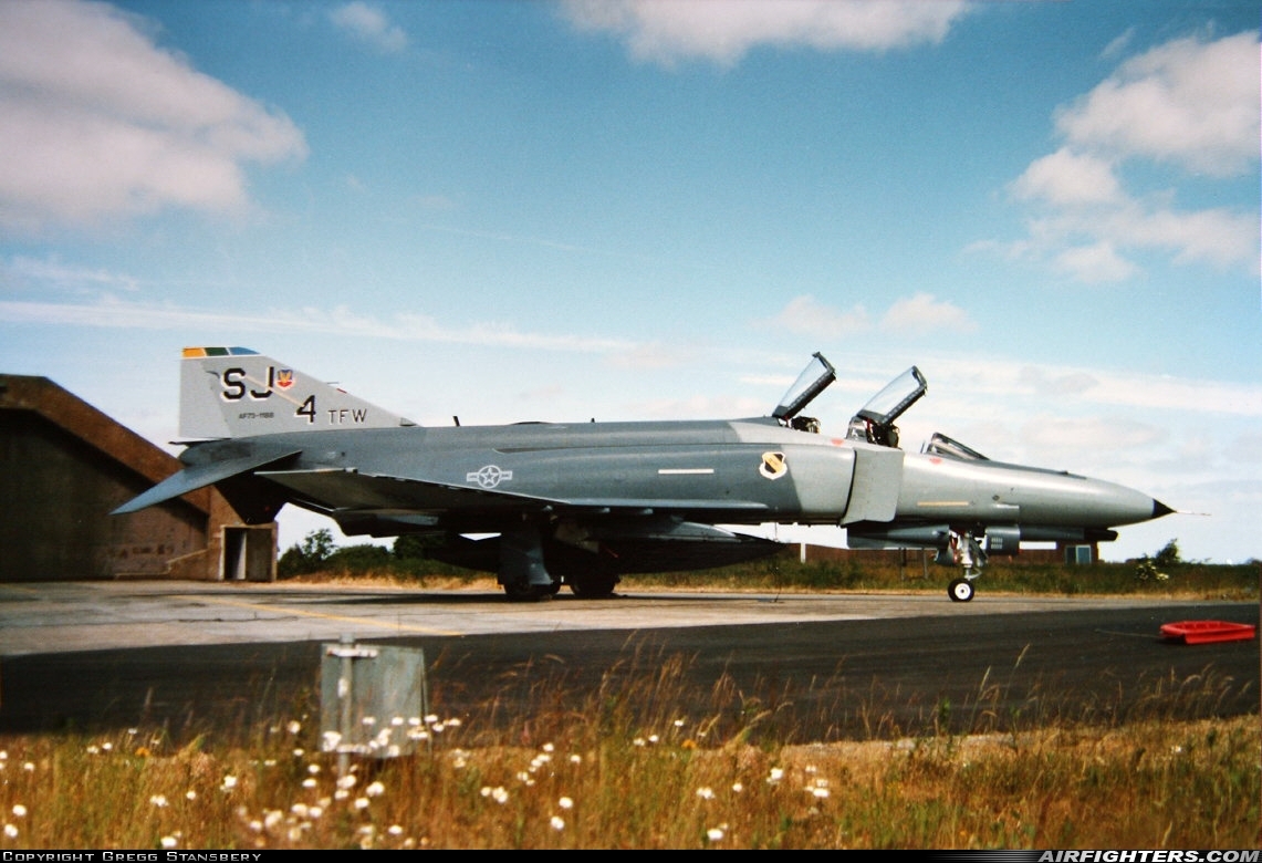 USA - Air Force McDonnell Douglas F-4E Phantom II 73-1188 at Karup (KRP / EKKA), Denmark