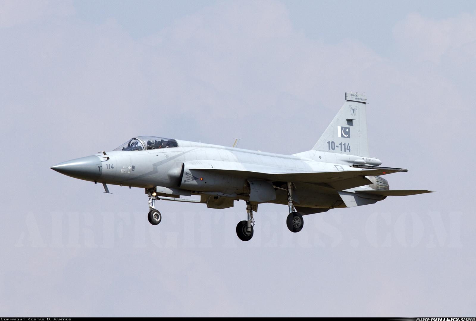 Pakistan - Air Force Pakistan Aeronautical Complex JF-17 Thunder 10-114 at Izmir - Cigli (IGL / LTBL), Türkiye