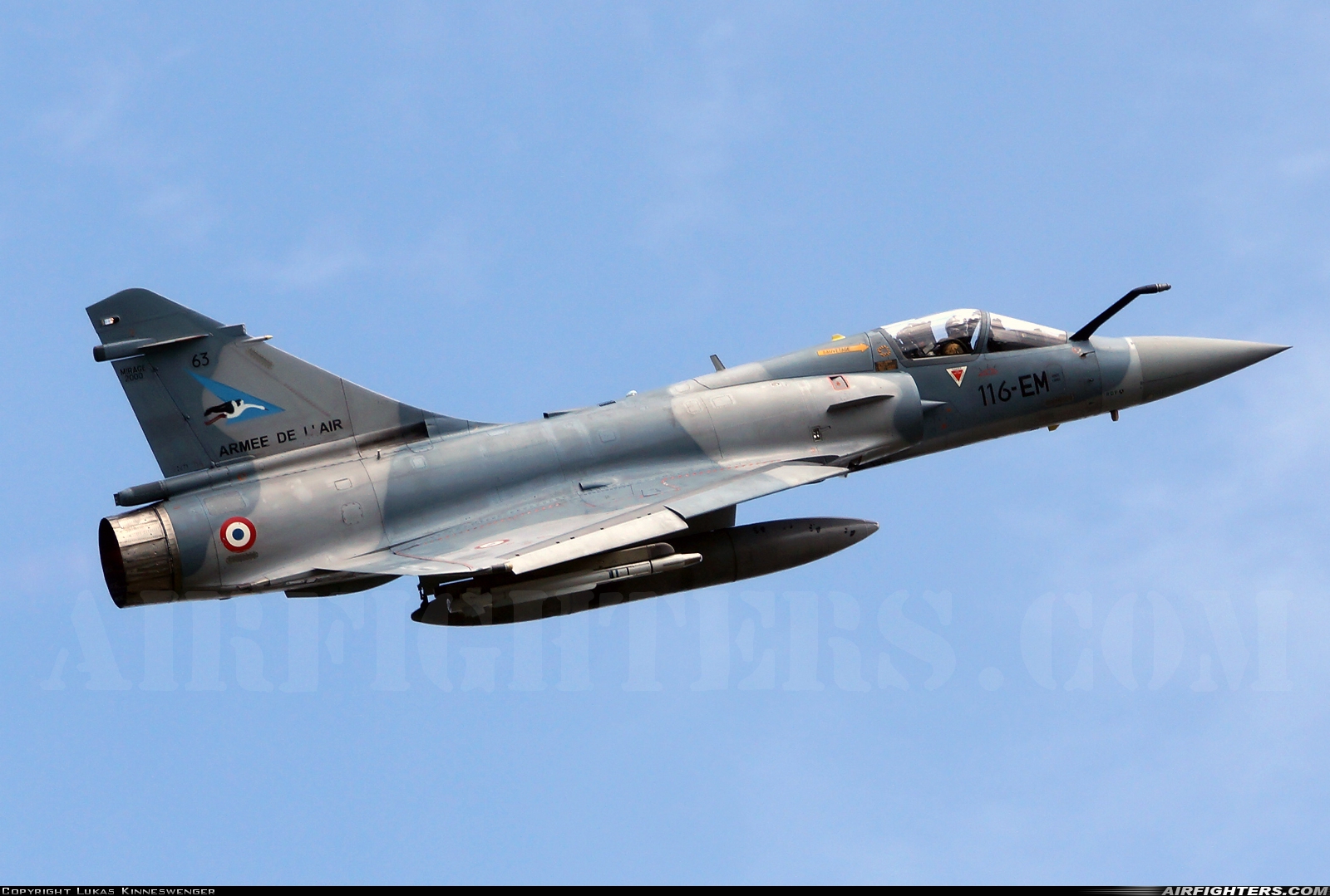 France - Air Force Dassault Mirage 2000-5F 63 at Luxeuil - St. Sauveur (LFSX), France