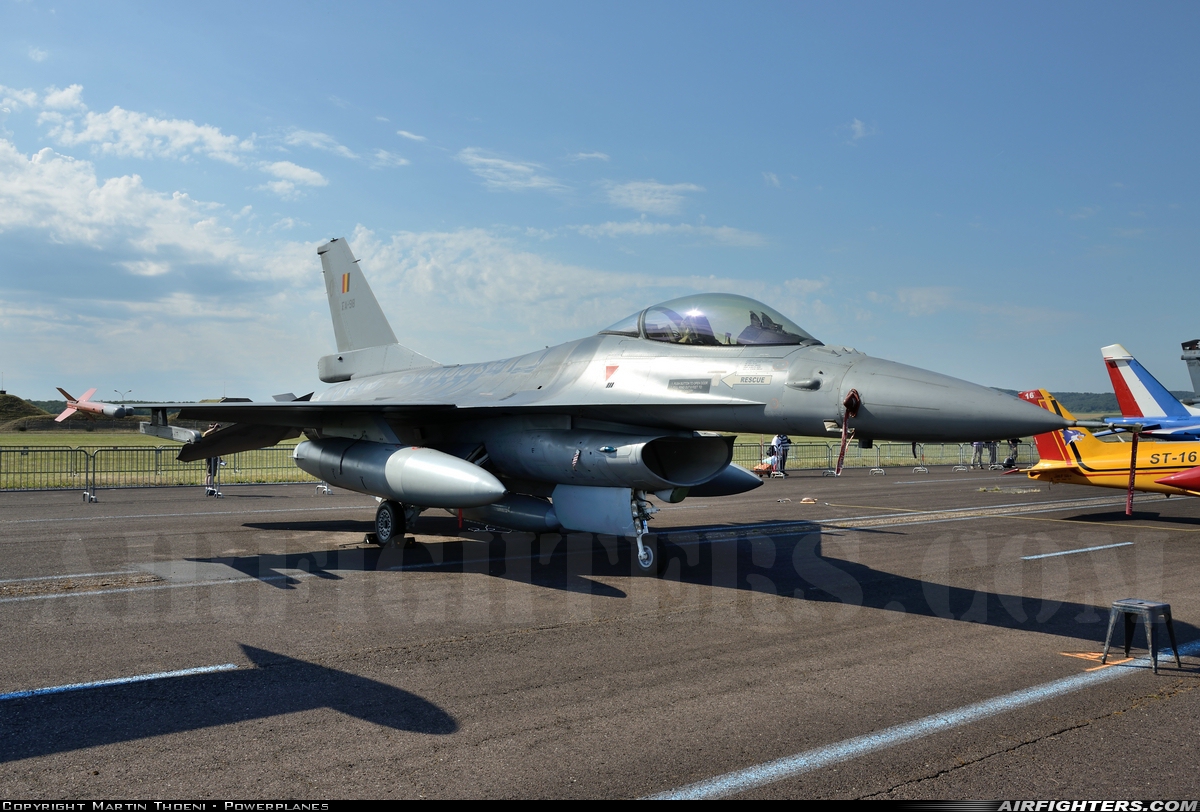 Belgium - Air Force General Dynamics F-16AM Fighting Falcon FA-98 at Luxeuil - St. Sauveur (LFSX), France